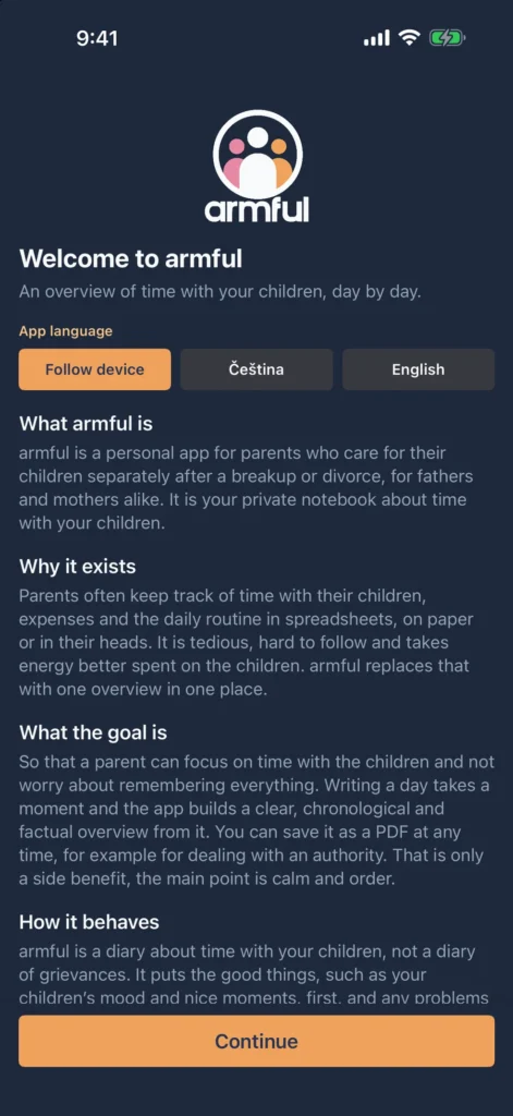 Getting started is simple. A short guide walks you through the first setup.